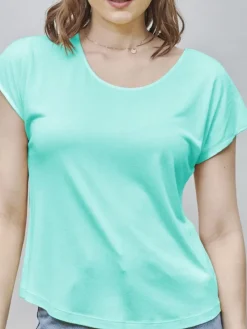 T-Shirt CINDA von Kokon Zwo mit Seide und Leinen