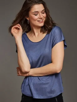 T-Shirt CINDA von Kokon Zwo mit Seide und Leinen