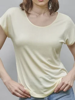 T-Shirt CINDA von Kokon Zwo mit Seide und Leinen