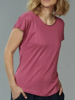 T-Shirt CINDA von Kokon Zwo mit Seide und Leinen