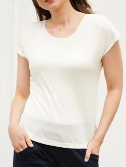 T-Shirt CINDA von Kokon Zwo mit Seide und Leinen