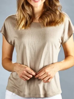 T-Shirt CINDA von Kokon Zwo mit Seide und Leinen