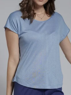 T-Shirt CINDA von Kokon Zwo mit Seide und Leinen