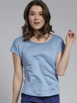 T-Shirt CINDA von Kokon Zwo mit Seide und Leinen