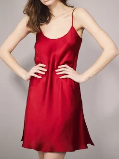 Unterkleid 100% Seide KLASSIK SATIN von Eva B. Bitzer