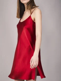 Unterkleid 100% Seide KLASSIK SATIN von Eva B. Bitzer