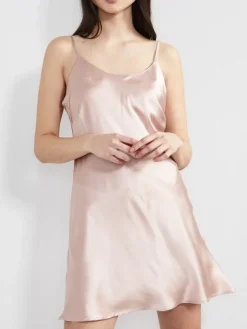 Unterkleid 100% Seide KLASSIK SATIN von Eva B. Bitzer