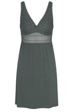 Viscose Negligé AURA SPOTLIGHT smoky green von Triumph Eco Vero