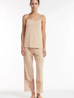 Viscose Pyjama ALCYONE puder-beige von Vivis
