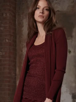 Wolle-Seide GLITZER TOP von Oscalito