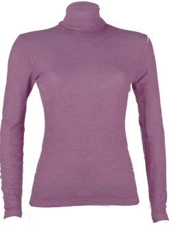 Wolle-Seide Rollkragenshirt BRINA pflanzlich gefärbt von Madiva Ecofuture®