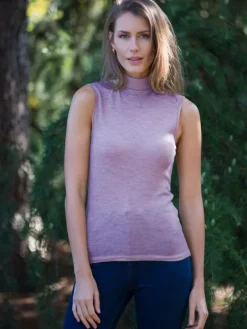 Wolle-Seide Rollkragen-Top BRINA von Madiva Ecofuture®