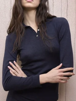 Wolle-Seide Shirt mit Polo-Kragen BRISEIDE von Boglietti