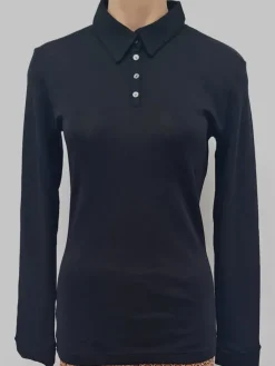 Wolle-Seide Shirt mit Polo-Kragen BRISEIDE von Boglietti