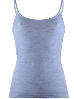 Wolle-Seide Spaghetti Top RUGIADA S/S pflanzlich gefärbt von Madiva Ecofuture®