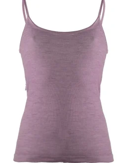 Wolle-Seide Spaghetti Top RUGIADA S/S pflanzlich gefärbt von Madiva Ecofuture®